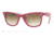 Ray-Ban RB2140 SV Prescription Sunglasses - Comics Top Fuchsia Crystal Brown Gradient Frame / 50 mm Prescription Lenses, 104551-5022