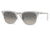 Ray-Ban RB 3016 Sunglasses Styles - Top White On Black Crystal Gray Gr Frame / 49 mm Diameter Lenses, 988-32-4921
