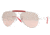Ray-Ban Outdoorsman II Rainbow RB3407 Sunglasses with No-Line Progressive Rx Prescription Lenses RB3407-003-3E-5514 - Lens Diameter: 55 mm, Frame Color: Silver