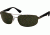 Ray-Ban RB3445 Bifocal Sunglasses - Gunmetal Frame w/ Crystal Green 61 mm Diameter Lenses, 004-6117