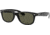 USED Ray-Ban RB2132 New Wayfarer Sunglasses, 52mm, Black Frame, Green Crystal Lens, Polarized 901-58-5218, EDEMO1
