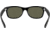 Ray-Ban RB2132 New Wayfarer Sunglasses, 55mm, Black Frame, Crystal Green Lens, Polarized 901-58-5518