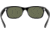 Ray-Ban RB2132 New Wayfarer Sunglasses, Black Frame, Crystal Green Lenses, 901-58