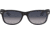 Ray-Ban RB2132 New Wayfarer Sunglasses, Matte Black Frame, Polarized Blue Gradient Gray Lenses, 601S78-5218