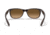 Ray-Ban RB2132 New Wayfarer Sunglasses, Matte Brown On Transparent Brown Frame, Gradient Brown Lens, Polarized, 52, RB2132-6608M2-52