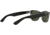 Ray-Ban RB2132 New Wayfarer Sunglasses, Top Black On Trasparent Frame, Green Polar Lenses, 605258-55