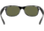 Ray-Ban RB2132 New Wayfarer Sunglasses, Top Brushed Gunmetal On Trasp Frame, Green Lenses, 6052-52