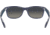 Ray-Ban RB2132 New Wayfarer Sunglasses, Top Matte Blue On Trasparent Frame, Grey Gradient Lenses, 605371-52