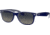 Ray-Ban RB2132 New Wayfarer Sunglasses, Top Matte Blue On Trasparent Frame, Grey Gradient Lenses, 605371-52