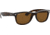 Ray-Ban RB2132 New Wayfarer Sunglasses, Tortoise Frame, Crystal Brown Polarized Lenses, 902/57-55