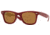 Ray-Ban Wayfarer Sunglasses, Dark Red w/ Crystal Gold Mirror 969-39-5022