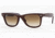 Ray-Ban Wayfarer Sunglasses, Top Violet On Violet w/ Crystal Brown Gradient 993-51-5418