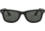 Ray-Ban RB2140 Original Wayfarer Sunglasses, Black Crystal Green Frame, Polarized 54mm Lens, 901-58-5418