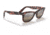 Ray-Ban RB2140 Original Wayfarer Sunglasses, Pink Havana Frame, Silver/Grey Chromance Lens, Polarized, 50, RB2140-1334G3-50