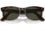 Ray-Ban RB2140 Original Wayfarer Sunglasses, Tortoise Frame, Crystal Green 50mm Lens, 902-5022