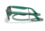 Ray-Ban RB2140 Original Wayfarer Sunglasses, Transparent Green Frame, Silver/Green Chromance Lens, Polarized, 50, RB2140-6615G4-50