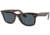 Ray-Ban RB2140 Original Wayfarer Sunglasses, Havana Frame, Blue Lens, 50, RB2140-902-R5-50