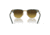 Ray-Ban RB2176 Clubmaster Folding Sunglasses, Green On Arista Frame, Gradient Brown Lens, 51, RB2176-136885-51