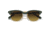 Ray-Ban RB2176 Clubmaster Folding Sunglasses, Green On Arista Frame, Gradient Brown Lens, 51, RB2176-136885-51