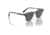 Ray-Ban RB2176 Clubmaster Folding Sunglasses, Grey On Black Frame, Dark Grey Lens, 51, RB2176-1367B1-51