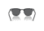 Ray-Ban RB2176 Clubmaster Folding Sunglasses, Grey On Black Frame, Dark Grey Lens, 51, RB2176-1367B1-51