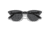 Ray-Ban RB2176 Clubmaster Folding Sunglasses, Grey On Black Frame, Dark Grey Lens, 51, RB2176-1367B1-51