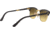 Ray-Ban RB2176 Clubmaster Folding Sunglasses, Matte Black Frame, Blu Flash Gradient Lenses, 901S7Q-51