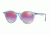 Ray-Ban RB2180 Sunglasses 6278A9-49 - Shiny Light Blue Frame, Green Mirror Lillac Gradient V Lenses