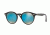 Ray-Ban RB2180 Sunglasses 6312B7-49 - Black Frame, Brown Gradient Dark Brown Mirr Lenses