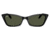 Ray-Ban RB2299 Lady Burbank Sunglasses - Womens, Black Frame, Green Lens, 55, RB2299-901-31-55