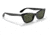 Ray-Ban RB2299 Lady Burbank Sunglasses - Women's, Black Frame, Green Lens, 55, RB2299-901-31-55