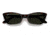 Ray-Ban RB2299 Lady Burbank Sunglasses - Womens, Havana Frame, Green Lens, 55, RB2299-902-31-55