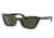 Ray-Ban RB2299 Lady Burbank Sunglasses - Women's, Havana Frame, Green Lens, 55, RB2299-902-31-55