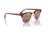 Ray-Ban RB3016 Clubmaster Sunglasses, Bordeaux On Rose Gold Frame, Red Mirror Polarized Lens, 49, RB3016-1365G9-49