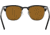 Ray-Ban RB3016 Clubmaster Sunglasses, Brown Lenses, RB3016 W3389-49