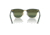Ray-Ban RB3016 Clubmaster Sunglasses, Green On Arista Frame, Dark Green Mirror Polarized Lens, 49, RB3016-1368G4-49