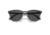 Ray-Ban RB3016 Clubmaster Sunglasses, Grey On Black Frame, Dark Grey Lens, 49, RB3016-1367B1-49