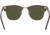 Ray-Ban RB3016 Clubmaster Sunglasses, Mock Tortoise/Arista Crystal Green Frame, 51 mm Diameter Lenses, W0366-5121