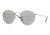 Ray-Ban Round Metal Sunglasses - Men's, Matte Gunmetal Frame, Crystal Grey Mirror Silver 50 mm Lenses, RB3447-029-K3-50