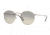 Ray-Ban Round Metal Sunglasses - Men's, Matte Light Brown Frame, Crystal Blue Gradient Yellow 50 mm Lenses, RB3447-101-28-50