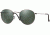 Ray-Ban Round Metal Sunglasses - Men's, Gunmetal Frame, Crystal Green 50 mm Lenses, RB3447-029-50