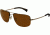 Ray-Ban RB3497 Sunglasses- Gunmetal Frame, Brown Lenses 004/83-5916