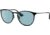 Ray-Ban Erika Metal RB3539 Sunglasses, Black, Evolve Photo Blue To Violet, 54, RB3539-002-Q2-54