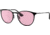 Ray-Ban Erika Metal RB3539 Sunglasses, Black, Evolve Photo Pink To Blue, 54, RB3539-002-Q3-54