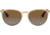 Ray-Ban RB3539 Sunglasses 112/T5-54 - Matte Gold Frame, Light Grey Grad Brown Polar Lenses