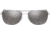 Ray-Ban RB3543 Sunglasses 003/5J-59 - Shiny Silver Frame, Grey Mirror Silver Polar Lenses