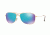 Ray-Ban RB3543 Sunglasses 112/A1-59 - Matte Gold Frame, Blue Polar Flash Lenses