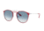 Ray-Ban RB3546 Single Vision Prescription Sunglasses, 52mm, Bordeaux/Silver, RB3546-91763F-52-SV