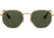 Ray-Ban RB3548N Sunglasses 001-51 - Gold Frame, Green Lenses