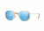Ray-Ban RB3548N Sunglasses 001/9O-54 - Gold Frame, Light Blue Flash Lenses